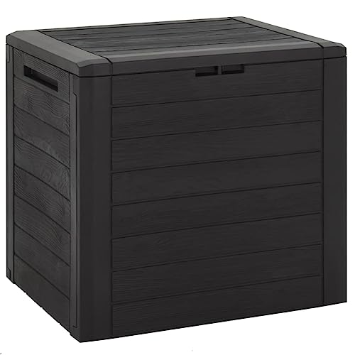 Woonisher Aufbewahrungstruhe mit Rankgitter 99x55x160cm Massivholz Akazie aufbewahrungsbox Garten von Woonisher