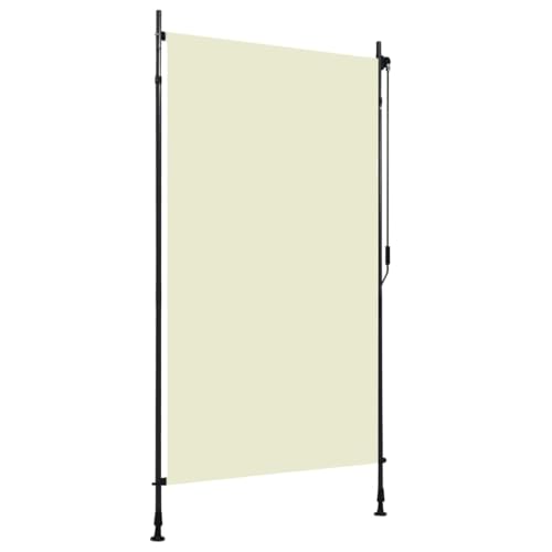 Woonisher Außenrollo 120 x 270 cm Creme von Woonisher