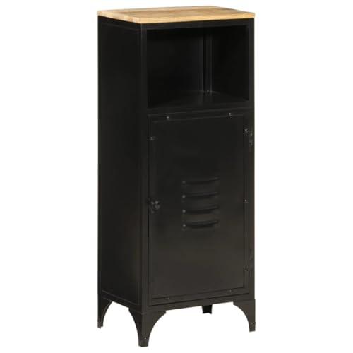 Woonisher Badschrank 40x27x90 cm Eisen und Massivholz Mango badmöbel Set mit spiegelschrank Woonisher Badschrank 40x27x90 cm Eisen und Massivholz Mango badmöbel Set mit spiegelschrank von Woonisher