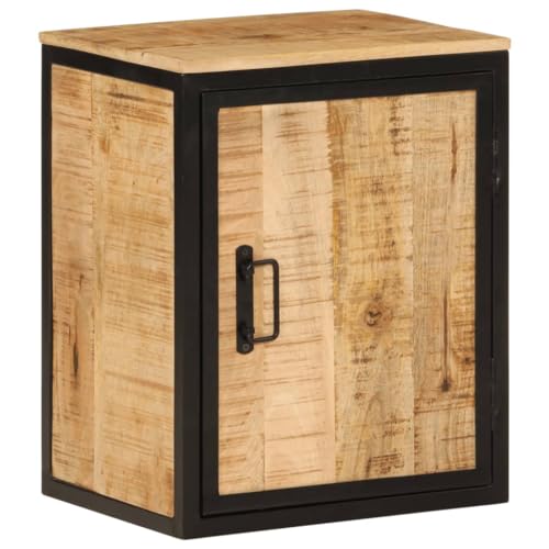 Woonisher Badschrank 40x30x50 cm Massivholz Mango und Eisen badmöbel Set mit spiegelschrank Woonisher Badschrank 40x30x50 cm Massivholz Mango und Eisen badmöbel Set mit spiegelschrank von Woonisher