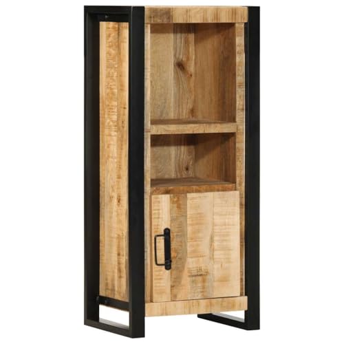 Woonisher Badschrank 40x30x90 cm Raues Massivholz Mango badmöbel Set mit spiegelschrank Woonisher Badschrank 40x30x90 cm Raues Massivholz Mango badmöbel Set mit spiegelschrank von Woonisher