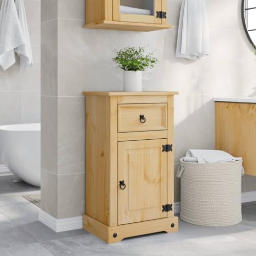 Woonisher Badschrank 45x33x80 cm Massivholz Kiefer badmöbel Set mit spiegelschrank Woonisher Badschrank 45x33x80 cm Massivholz Kiefer badmöbel Set mit spiegelschrank von Woonisher