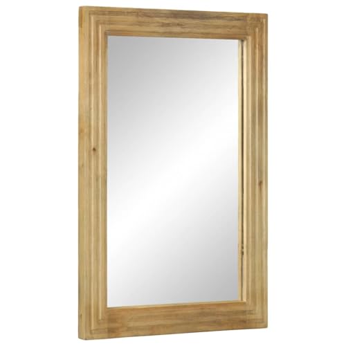 Woonisher Badspiegel Braun 50x70x2,5 cm Massivholz Mango badmöbel Set mit spiegelschrank Woonisher Badspiegel Braun 50x70x2,5 cm Massivholz Mango badmöbel Set mit spiegelschrank von Woonisher