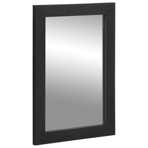 Woonisher Badspiegel Schwarz 50x70x2,5 cm Holzwerkstoff und Messing badmöbel Set mit spiegelschrank Woonisher Badspiegel Schwarz 50x70x2,5 cm Holzwerkstoff und Messing badmöbel Set mit spiegelschrank von Woonisher