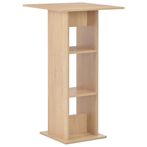 Woonisher Bartisch Eichenbraun 60x60x110 cm von Woonisher