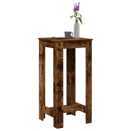 Woonisher Bartisch Räuchereiche 51x50x103,5 cm Holzwerkstoff von Woonisher
