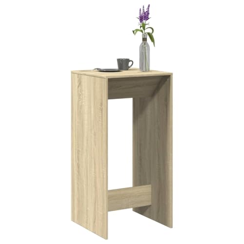 Woonisher Bartisch Sonoma-Eiche 51x50x103,5 cm Holzwerkstoff von Woonisher