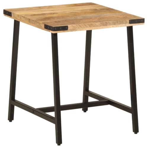 Woonisher Beistelltisch 45x45x50 cm Massivholz Mango und Eisen beistelltisch Holz Outdoor klein Tisch Woonisher Beistelltisch 45x45x50 cm Massivholz Mango und Eisen beistelltisch Holz Outdoor klein Tisch von Woonisher