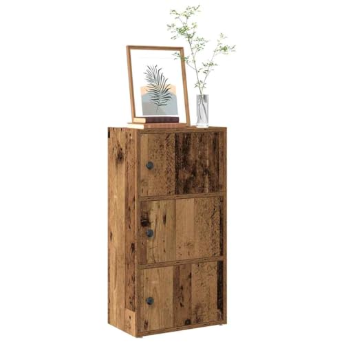 Woonisher Bücherregal Altholz-Optik 40x24x77 cm Holzwerkstoff bücherregal Holz Woonisher Bücherregal Altholz-Optik 40x24x77 cm Holzwerkstoff bücherregal Holz von Woonisher