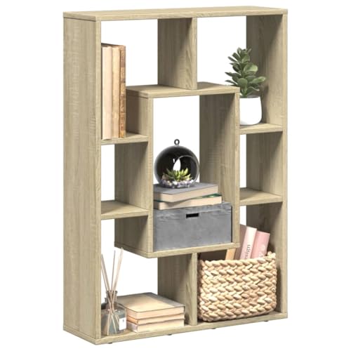Woonisher Bücherregal Sonoma-Eiche 63x20x90 cm Holzwerkstoff bücherregal Holz Woonisher Bücherregal Sonoma-Eiche 63x20x90 cm Holzwerkstoff bücherregal Holz von Woonisher