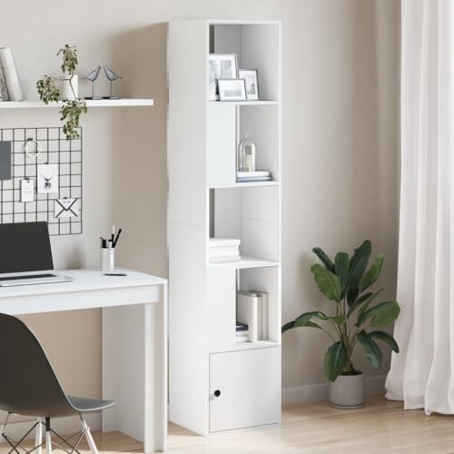 Woonisher Bücherregal Weiß 40x36x189 cm Holzwerkstoff bücherregal Holz Woonisher Bücherregal Weiß 40x36x189 cm Holzwerkstoff bücherregal Holz von Woonisher