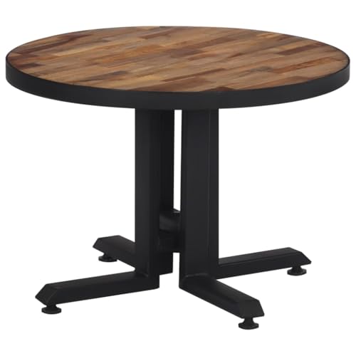 Woonisher Couchtisch Rund Ø55x40 cm Recyceltes Massivholz Teak Woonisher Couchtisch Rund Ø55x40 cm Recyceltes Massivholz Teak von Woonisher