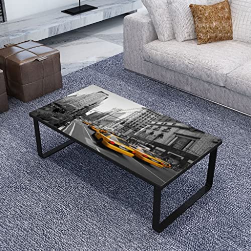 Woonisher Couchtisch mit Glasplatte Rechteckig Table Basse Salon Petite Table Jardin de von Woonisher
