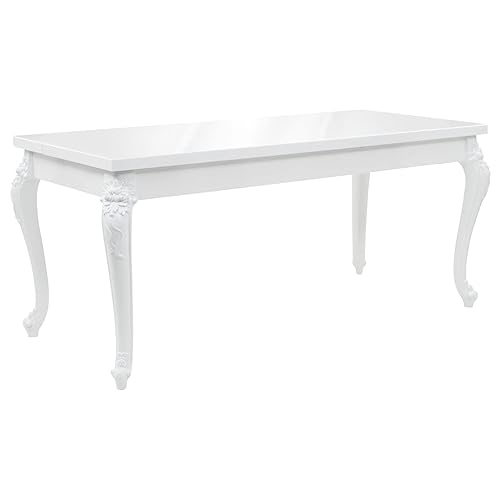 Woonisher Esstisch 179x89x81 cm Hochglanz-Weiß Woonisher Esstisch 179x89x81 cm Hochglanz-Weiß von Woonisher