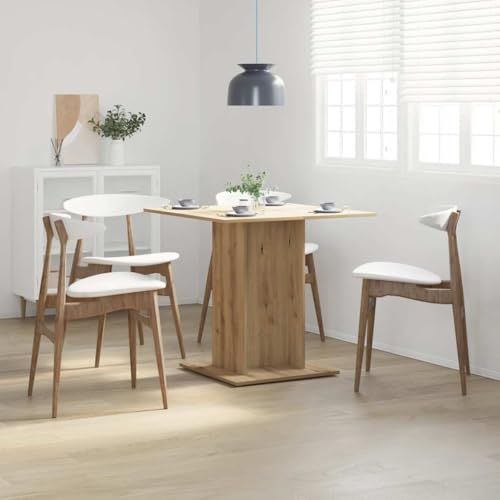 Woonisher Esstisch Artisan-Eiche 80x80x75 cm Holzwerkstoff von Woonisher