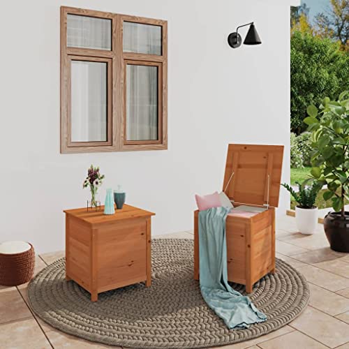 Woonisher Garten-Aufbewahrungsbox 54x53x57 cm 130 L Dunkelgrau Schwarz aufbewahrungsbox Garten von Woonisher