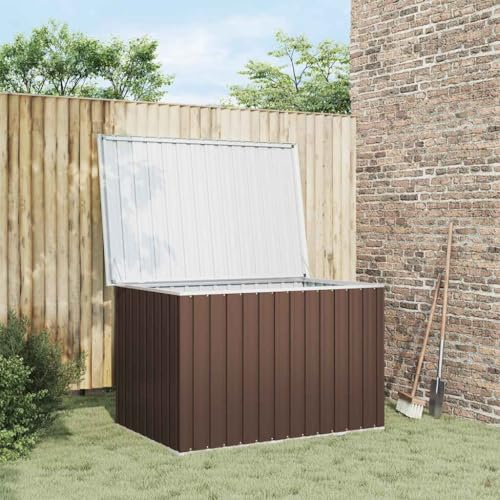 Woonisher Gartentruhe Braun 58,5x46x55 cm Polypropylen aufbewahrungsbox Garten Woonisher Gartentruhe Braun 58,5x46x55 cm Polypropylen aufbewahrungsbox Garten von Woonisher