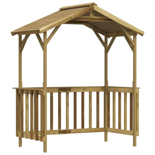 Woonisher Grilln Kiefernholz Imprägniert 163,5x93x210 cm von Woonisher