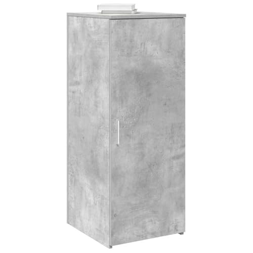 Woonisher Lagerschrank Betongrau 40x45x103,5 cm Holzwerkstoff kommoden & sideboards allzweckschrank von Woonisher