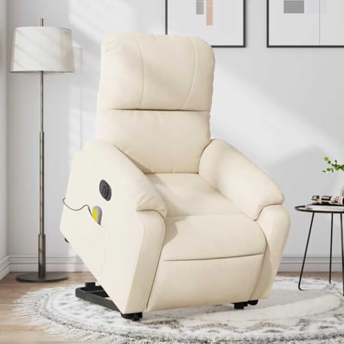 Woonisher Massagesessel Aufstehhilfe Elektrisch Beige Mikrofasergewebewohnzimmersessel Sessel relaxsessel stillsessel Woonisher Massagesessel Aufstehhilfe Elektrisch Beige Mikrofasergewebewohnzimmersessel Sessel relaxsessel stillsessel von Woonisher