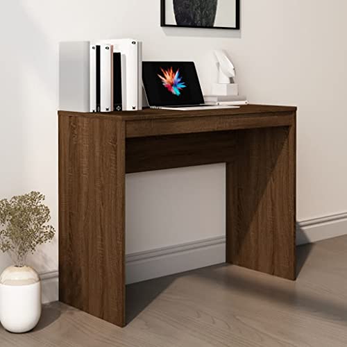 Woonisher Schreibtisch Braun Eichen-Optik 90x40x72 cm Holzwerkstoff Woonisher Schreibtisch Braun Eichen-Optik 90x40x72 cm Holzwerkstoff von Woonisher
