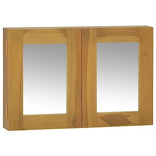 Woonisher Spiegelschrank 60x10x40 cm Massivholz Teak kommoden & sideboards allzweckschrank Woonisher Spiegelschrank 60x10x40 cm Massivholz Teak kommoden & sideboards allzweckschrank von Woonisher