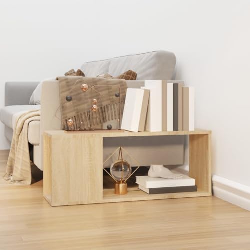Woonisher TV-Schrank Sonoma-Eiche 80x24x32 cm Holzwerkstoff bücherregal Holz von Woonisher
