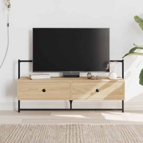 Woonisher TV-Wandschrank Sonoma-Eiche 100,5x30x51 cm Holzwerkstoff tv Schrank Sideboard fernsehschrank Woonisher TV-Wandschrank Sonoma-Eiche 100,5x30x51 cm Holzwerkstoff tv Schrank Sideboard fernsehschrank von Woonisher