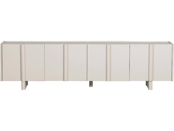 Lowboard WOOOD Nook TV-Kommode , beige, B:200cm H:53cm T:46cm, FSC-zertifizierter Holzwerkstoff, Sideboards, mit viel Stauraum, H 53 cm x B 200 cm von Woood