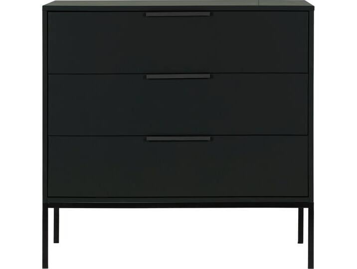 Sideboard WOOOD Adam , schwarz, B:94cm H:93cm T:52cm, Holzwerkstoff, Sideboards, Schubkasten-Kommode, B 94 cm x H 93 cm Sideboard WOOOD Adam , schwarz, B:94cm H:93cm T:52cm, Holzwerkstoff, Sideboards, Schubkasten-Kommode, B 94 cm x H 93 cm von Woood