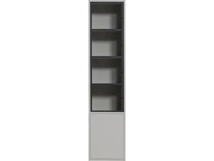 Vitrine WOOOD Basic , weiß, B:53cm H:230cm T:40cm, FSC-zertifizierter Holzwerkstoff, Schränke, mit zwei Türen, H 230 cm x B 52,5 cm von Woood
