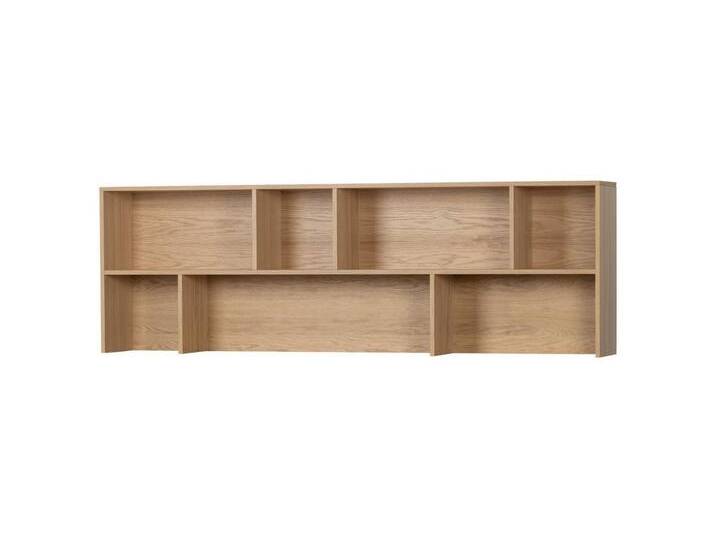 WOOOD Aufsatzschrank Aufsatzschrank New Gravure aus Eichenholz, Natur, beige, Eichenholz (FSC-zertifiziert), Natur, Natur von Woood