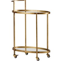 WOOOD Bartisch "Push Trolley" auf Rädern, Höhe 86 cm von Woood