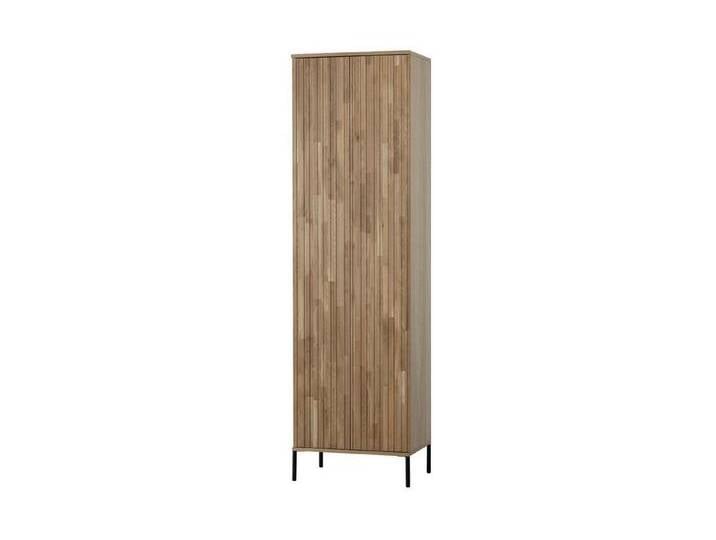WOOOD Buffet Gravure aus Eichenholz, beige, Eichenholz (FSC-zertifiziert), Metall, Natur von Woood