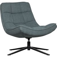 WOOOD Drehsessel "Maudi", Metallgestell, gepolstert mit gewebtem Stoff, H 84 cm x B 74 cm von Woood