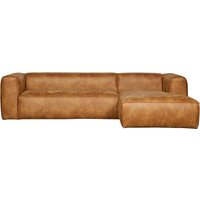 WOOOD Ecksofa "Bean Rechts Cognac" von Woood