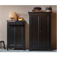 WOOOD Garderobenschrank "Isabel" mit 4 Fachböden, H 191 cm x B 118 cm WOOOD Garderobenschrank "Isabel" mit 4 Fachböden, H 191 cm x B 118 cm von Woood