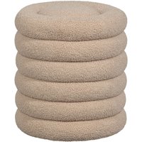 WOOOD Hocker "Carly teddy sand" von Woood