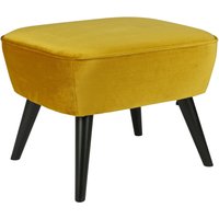 WOOOD Hocker "Sara" mit Samtstoff gepolstert, rechteckige Form, H 41 cm x B 56 cm WOOOD Hocker "Sara" mit Samtstoff gepolstert, rechteckige Form, H 41 cm x B 56 cm von Woood