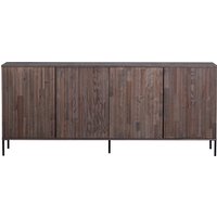 WOOOD Sideboard "New Gravure Dressoir 200 Cm Essen Fineer Espresso" von Woood