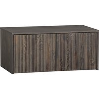 WOOOD Truhenbank "New Gravure Bunkbench", mit grafischen Relieftüren auf Rollen, Breite 88 cm von Woood