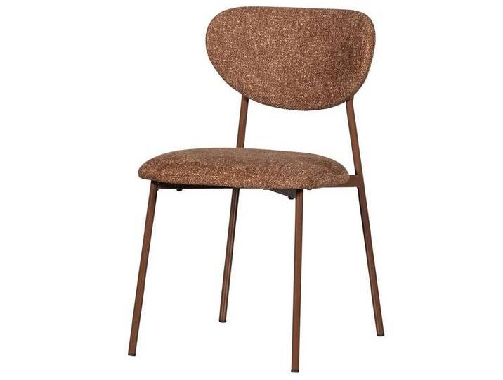 WOOOD Stuhl Valor aus Webstoff, Braun, braun, Braun, Braun von Woood