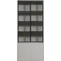 WOOOD Vitrine "Basic" mit vier Türen, Breite 101 cm WOOOD Vitrine "Basic" mit vier Türen, Breite 101 cm von Woood