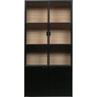 WOOOD Vitrine "Silas" mit Metalltüren, H 200 cm x B 100 cm WOOOD Vitrine "Silas" mit Metalltüren, H 200 cm x B 100 cm von Woood