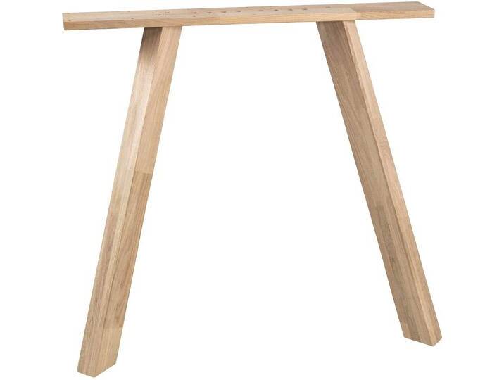 Woood, Esstisch, Tischgestell Tablo 3-Position Eiche FSC (2er-Set) (72 x 79 x 10 cm) von Woood