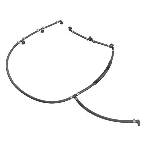 Woosphy Schlauch Rücklauf Leckkraftstoff Ersatz für C E M R-Klasse W204 S204 W211 S211 W164 V251, W251 von Woosphy