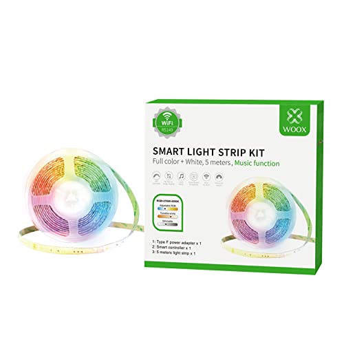 Kit Intelligenter LED-Streifen + Musikfunktionen - R5149 - WOOX von Woox