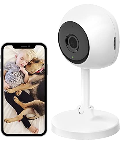 WiFi-Überwachungskamera, Woox 1080P Home Security Outdoor-Kamera, Nachtsicht-Bewegungserkennung IP65 wasserdichte Kamera, Kompatibel mit Alexa iOS/Android,2er Pack (R4114-1Pack) von Woox