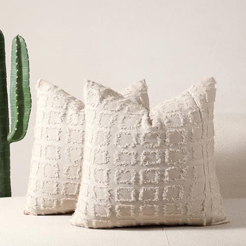 Kissenbezug 45x45 Kissen Sofakissen Dekokissen Bezug Kissenbezüge 2er Set Kissenhüllen Zierkissen Couchkissen Sofa Kissenhülle Zierkissenbezüge Pillow Case Beige Deko Wohnzimmer Polyester Kariert Kissenbezug 45x45 Kissen Sofakissen Dekokissen Bezug Kissenbezüge 2er Set Kissenhüllen Zierkissen Couchkissen Sofa Kissenhülle Zierkissenbezüge Pillow Case Beige Deko Wohnzimmer Polyester Kariert von Woplagyreat