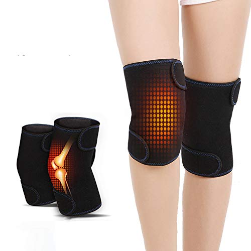 Wopohy Magnetischer Kniestütze, 1 Paar magnetische Kniepads, Selbsterhitzung Pillow, Knee Massage Pillow, Knee Support für Wandern, Fußball, Basketball, Laufen, Jumper Knie, Tennis Wopohy Magnetischer Kniestütze, 1 Paar magnetische Kniepads, Selbsterhitzung Pillow, Knee Massage Pillow, Knee Support für Wandern, Fußball, Basketball, Laufen, Jumper Knie, Tennis von Wopohy